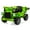 Green, variant on CazToi Dual 12V 35W Motors Electric Ride On Construction Truck Perfect for Kids Aged 36 Months and Up