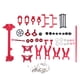 thumbnail image 2 of Actualizar A979 K929 Radio Tray Set RC Buggy Piezas de reparación de automóviles Accesorios rojo, 2 of 6
