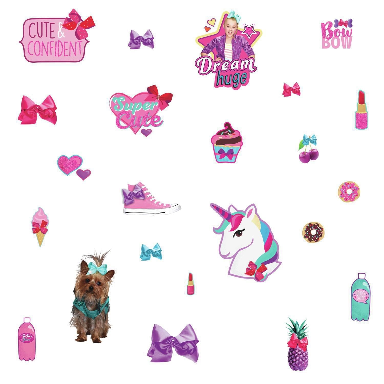 Stickers Muraux JoJo Siwa