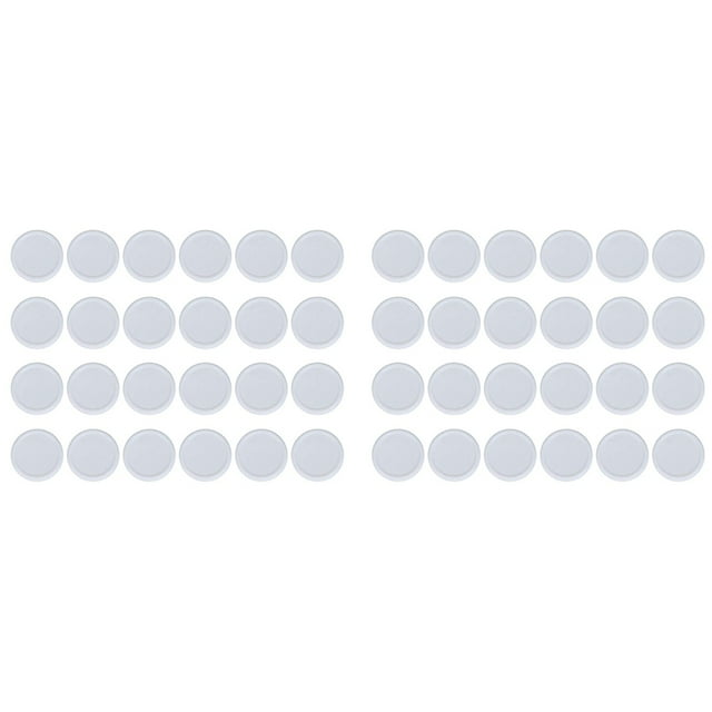 48X Regular Mouth Lids for Mason Jar Lids Plastic Storage Caps for Mason Canning Jars and More, Standard, Dia 70mm