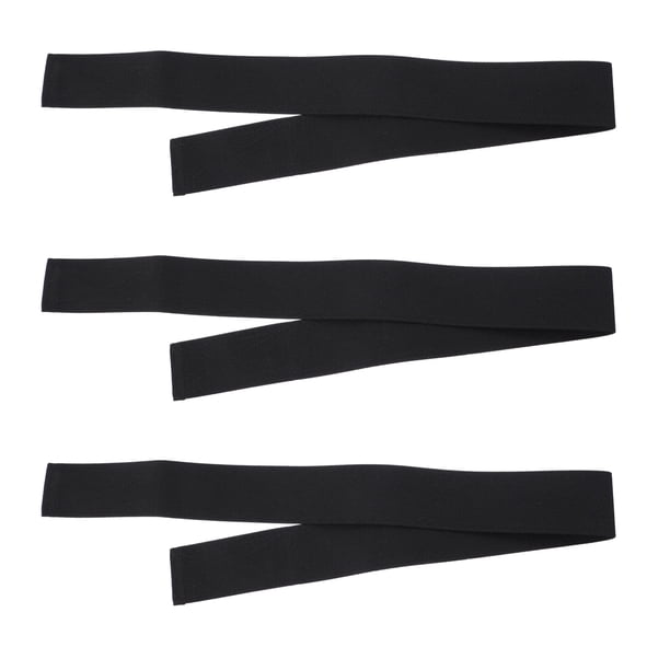 3 bandas elásticas para pelucas, ajustables y con bordes derretidos (3,5 cm)