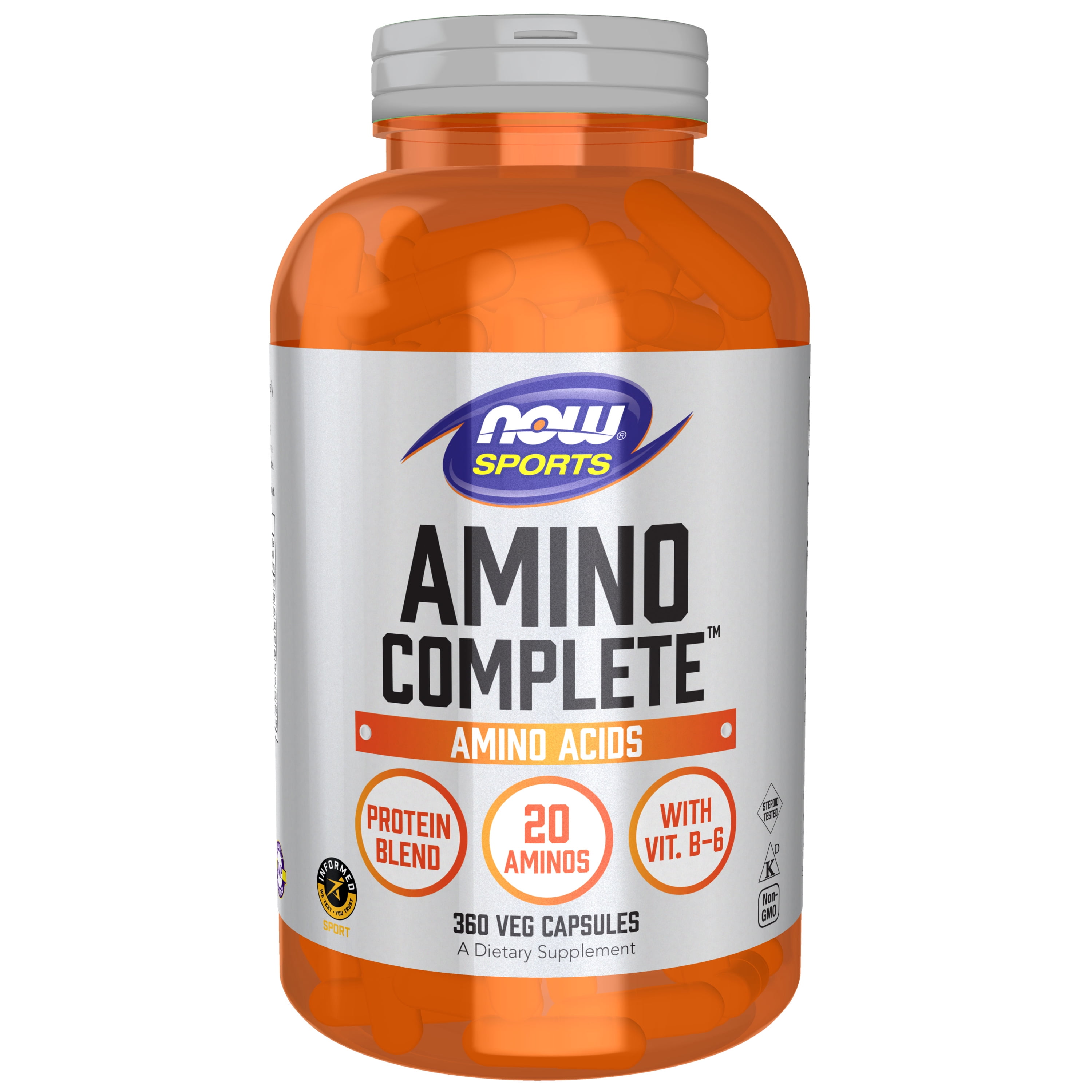 多様な NOW Foods Amino Complete Acid Supplements, 120 Veg Capsules サプリメント・ビタミン