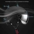 thumbnail image 4 of Casco antiimpacto unisex Casco medio cubierto ajustable Protector deportivo al aire libre, 4 of 9