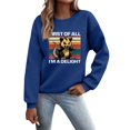 thumbnail image 2 of TINZ Chandails Imprimés Automne et Hiver pour Femmes Haut Usé Chandails Graphiques pour Femmes T-Shirt Coloré, 2 of 4