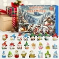 thumbnail image 4 of Christmas 24-Days-of-Surprises Countdown Calendar - 24 Different Santa Claus Shaped Boxes, Opens to Festive Joy, Ideal for Enhancing Holiday Excitement, 24pcs, H, 4 of 9