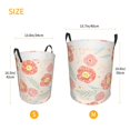 thumbnail image 3 of XMXT Collapsible Laundry Basket, Cute Red Flowers Pattern Waterproof Laundry Hampers Storage Baskets Dirty Clothes Hamper, 62L, 3 of 8