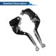 thumbnail image 5 of Palancas de freno y embrague cortas y largas para Kawasaki Z1000SX 2017-2020, palanca de manillar de motocicleta ajustable, aleación de aluminio, mango negro con extremo de titanio, 5 of 6