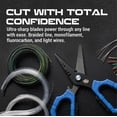 thumbnail image 4 of Reaction Tackle 6.5” Multi Tool – Braid Cutting Shears with Sheath, 4 of 6