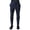 IPJ079_navy, variant on Ma Croix Mens Zip Jogger Athletic Fleece Zipper Pocket Tappered Gym Workout Running Long Pants