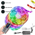 thumbnail image 4 of LED Strip Lights  16.4ft(5m) Smart WiFi LED Lights Works with  and Google Home  APP Control  16 Million Colors  Music Sync  RGB Color Changing LED Strips for Bedroom  Home  TV  Kitchen  P, 4 of 9