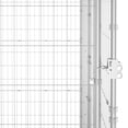thumbnail image 4 of vidaXL Outdoor Dog Kennel Galvanized Steel 52.1 ft², 4 of 5