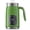 Green+Silvery, variant on Milk Frother, Variable Temp And Froth Thickness Milk Frother And Steamer, 16.91oz Touch Control Foam Maker, Memory Function for Latte, Warm Milk, Hot Chocolate