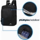 thumbnail image 2 of Mochila con Manija de Metal, Bluelander, Estilo Moderno, Negro Bluelander Mochila para laptop, 2 of 6