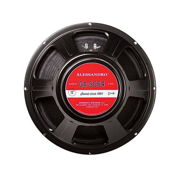 Eminence GASC6416 12" 40W 16-Ohm Guitar Speaker