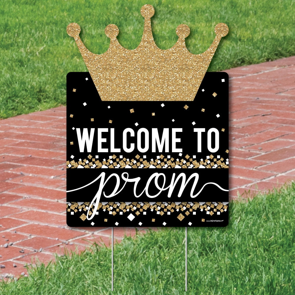 Prom Party Decorations Prom Night Welcome Yard Sign Walmart com Prom Party Decorations Prom Night Welcome Yard Sign Walmart com
