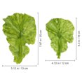 thumbnail image 4 of GAXIRE 4 piezas de simulación de hojas de verduras para decorar tiendas de alimentos, hojas de lechuga, accesorios de fotografía, 4 of 4