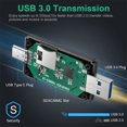 thumbnail image 3 of Langgg Card Reader Memory Adapter USB Splitter Computer Supplies High Efficiency Long-lasting Craftsmanship Household 2 in 1 USB 3.0, 3 of 9