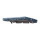 thumbnail image 1 of Cubierta superior de repuesto para hamaca de columpio de porche, protección solar e impermeable Azul marino, 1 of 9