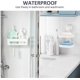 thumbnail image 2 of Suction Cup Shower Storage Basket + Double Layer Soap Dish, No Drilling Removable Shower Accessories, Kitchen, Bathroom, Bedroom, Bathroom Suction Cup, 2 of 5