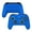 Blue, variant on eXtremeRate Clear Red Octagonal Gated Sticks Faceplate Backplate Handles, DIY Replacement Grip Housing Shell Cover for Nintendo Switch Pro Controller - Controller NOT Included