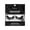 Noir Moire, variant on i-ENVY Noir De Noir Blackest Black Finish, Weightless Volume and Curl False Lashes (Noir Chiffon)