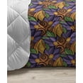 thumbnail image 3 of Colorful Down Alternative Comforter, Grey Industrial Background with Vibrant Colored Ornaments Abstract Illustration, Microfiber Quilt for All Season, 5 Sizes, Multicolor, by Ambesonne, 3 of 3