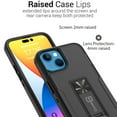 thumbnail image 5 of CoverON For Apple iPhone 14 Plus Case, Military Grade Heavy Duty Full Body Phone Kickstand Cover, Black, 5 of 9