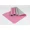Fabric Pink-Gray, variant on 4mm Thick 2 Tone TPE Premium Yoga Mat Maji Sports Slip Resistant Reversible
