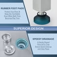 thumbnail image 3 of 34" Stainless Steel Dog Grooming Bath Tub Kit, Pet Bathing Station Wash Shower, 3 of 7