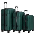 thumbnail image 4 of GVN Large Capacity Travel Suitcase with 3-in-1 Multifunctional Storage for Vacation, Business, Weekend Trip Packing, Dark Green, 4 of 10