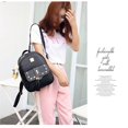 thumbnail image 2 of stanreset 3PCS Women's Backpack Set Cute PU Leather Tassel Bag Bow Shoulder Bag and Card Case, 2 of 6