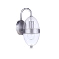 thumbnail image 2 of ZA3504-SA Craftmade Lighting Sivo - 1 Light Outdoor Wall Lantern-11.75 Inch Tall and 5 Inch Wide-Satin Aluminum Finish, 2 of 9