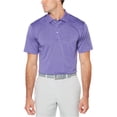 thumbnail image 1 of Polo de rugby jaspeado PGA Tour para hombre morado extragrande, 1 of 1