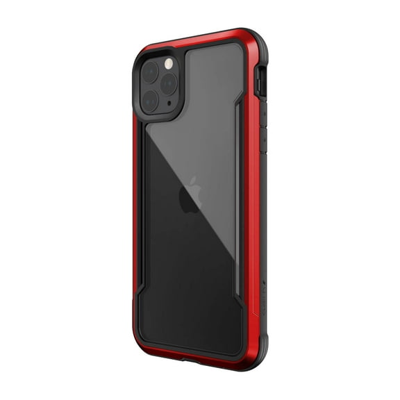 Raptic Shield Case Compatible with iPhone 11 Pro Max Case, Shock Absorbing Protection, Durable Aluminum Frame, 10ft Drop Tested, Fits iPhone 11 Pro Max, Red