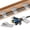 Grey, variant on Cable Management Under Desk, 【Enhanced Wire Holder】 Reusable Cord Organizer Holder, Adjustable Hook and Loop Cable Ties, Wire Clips Under Table Hider