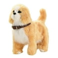 thumbnail image 1 of CHUANK Jouet Électronique Interactif pour Chien Animal de Compagnie Marchant Aboiement Peluche Réaliste Animaux Réalistes Animés Chiot en Peluche Jouet pour Chien, 1 of 8