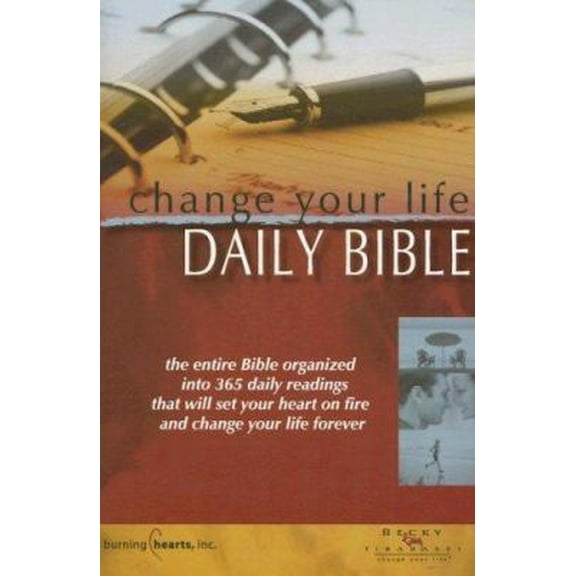 Pre-Owned Change Your Life One Year Bible-NLT (Paperback) 0842371338 9780842371339