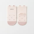 thumbnail image 2 of Huowey Teens Socks Soft Breathable Cartoon Print Striped Slipper Socks Grips Anti Skid Comfortable First Walking Ankle Socks Comfy Anti- Crew Socks,Pink,1-3 Years, 2 of 7