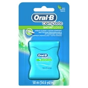 Oral-B Complete SatinFloss Dental Floss, Mint, 50 m