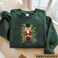 thumbnail image 2 of Embroidered Christmas Nutcracker Shirt, Nutcracker Sweatshirt, Christmas Sweatshirt, Nutcracker Ballet Shirt, Christmas Party Sweater, 2 of 5