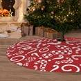thumbnail image 6 of Sikiie Question Marks1 30-48 inches {designName} Print Christmas Tree Skirt Snowman Xmas Tree Skirt with Edge Christmas Decorations for Holiday Party36", 6 of 7