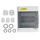 thumbnail image 2 of Uadme Caja de protección de distribución, Caja de distribución a Prueba de Agua IP66 Caja de Conexiones electrónicas de riel DIN de 6 vías con Cubierta Transparente, fácil instalación, 2 of 8