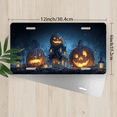 thumbnail image 2 of 1 Pcs 2D Flat License Plate Covers & Frames, Halloween House For Decorative Front, Waterproof For Decoration Aluminum License Plate Covers & Frames Cover For Men Women, 12" X 6", 2 of 6