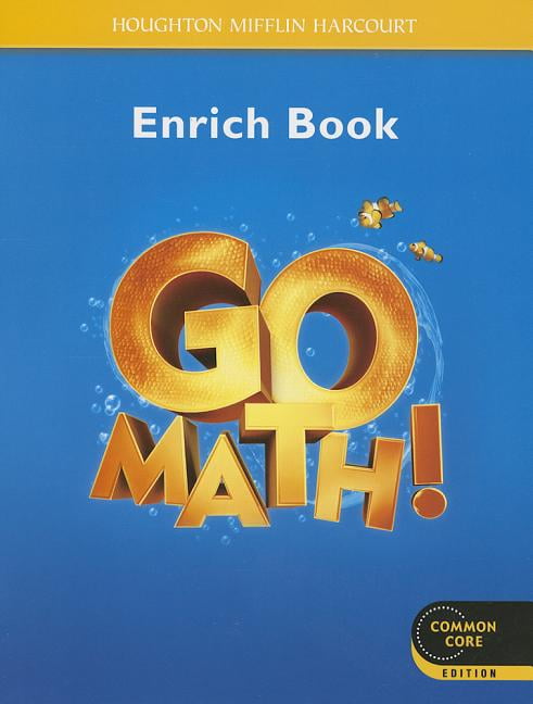 Go Math!: Go Math!, Enrich Book, Grade K (Paperback) - Walmart.com
