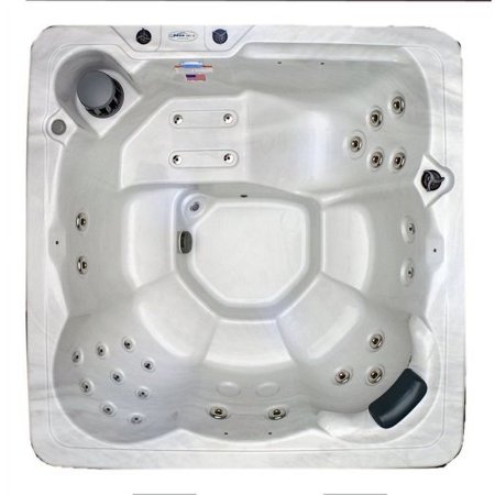Hudson Bay Spas 6-Person 29-Jet Plug and Play Spa with Stainless Jets and Underwater LED Light