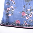 thumbnail image 4 of HOMBOM Tank Tops for Women Summer Sleeveless Chiffon Floral Blue Loose Fit Womens T Shirts, 4 of 7