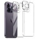 thumbnail image 1 of Vidrio Templado 4 en 1 para iPhone 14 13 12 Pro Max Mini 14 Plus, Protector de pantalla trasera con película de lente de cámara para iPhone 14 13 12, 1 of 4