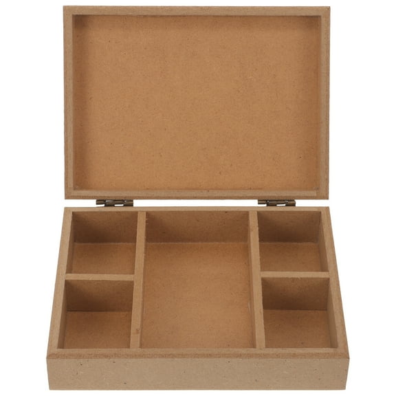 HOMEMAXS  Wooden Storage Box Shipping Money Gift Boxes Treasure Chest Child