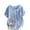 ❉249-Light Blue, variant on Junur Cotton Linen Tops for Women Loose Fit Casual Roll Up Short Sleeve T-Shirt Trendy Cute Floral Print Blouse 2026 Summer