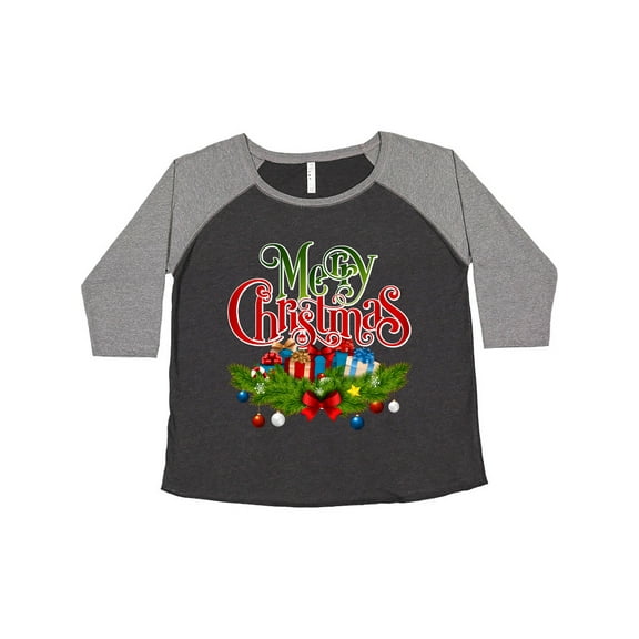 Inktastic Merry Christmas Women's Plus Size T-Shirt